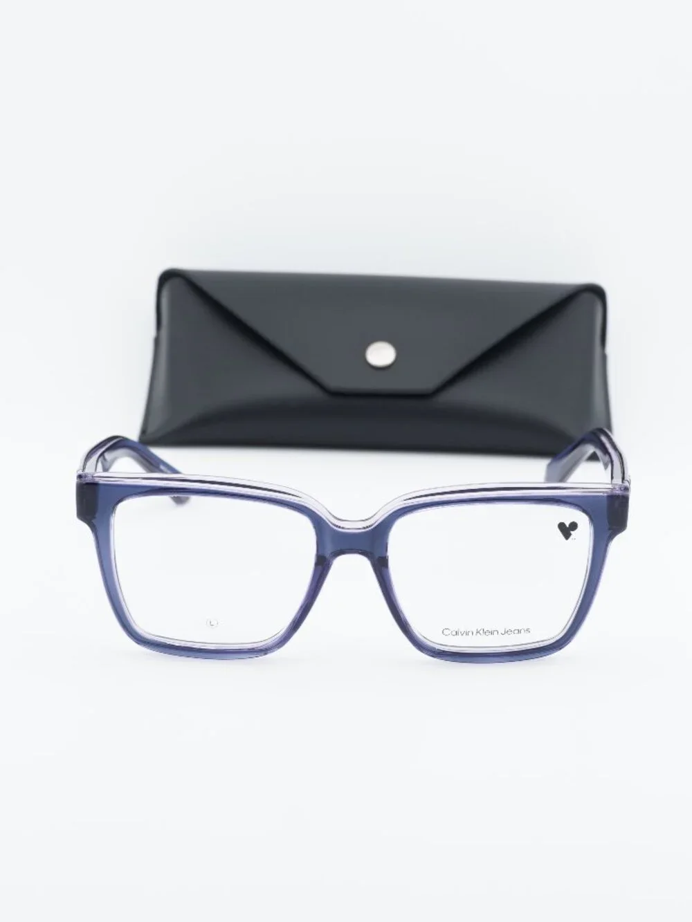 Calvin Klein Jeans CKJ24619 400 Square Eyeglasses 53mm - Blue